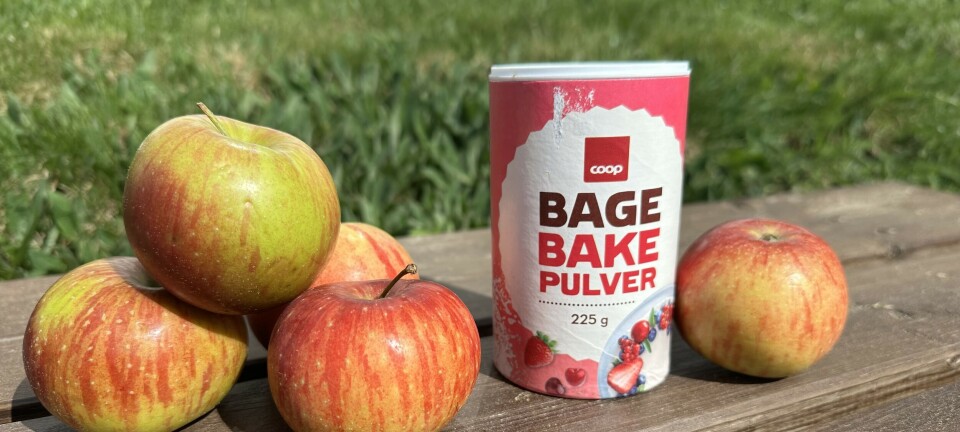 Bakepulver mot epleskurv