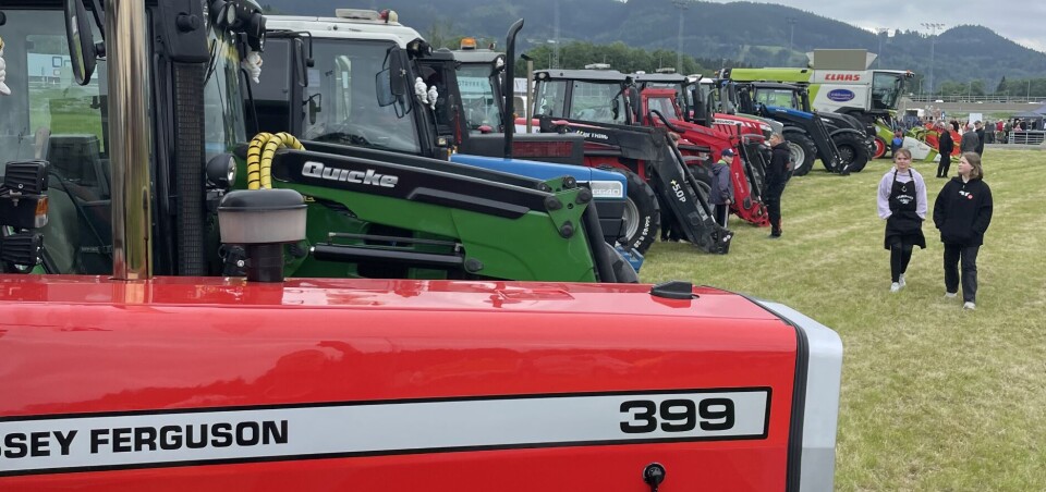 Se bildene fra Mett Landbruk