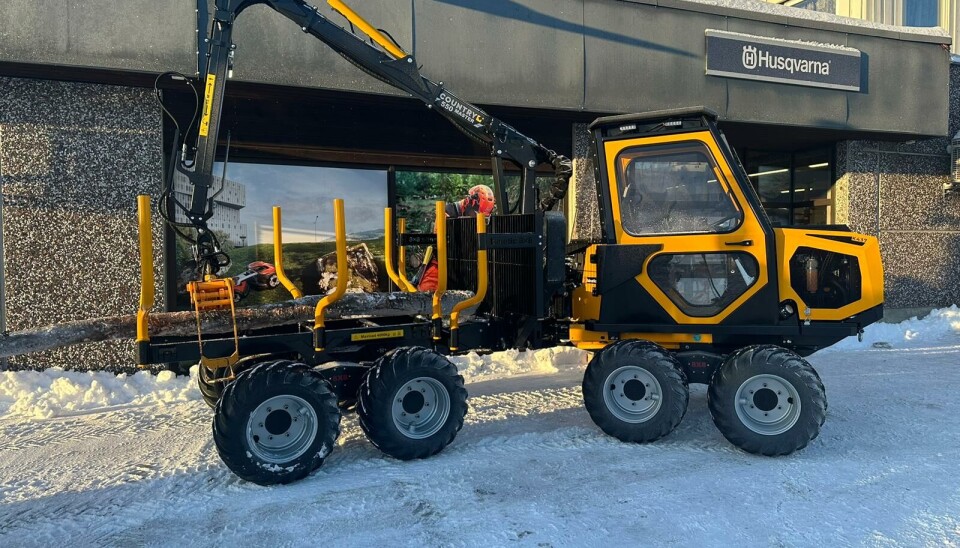 Aase Landbruk har allerede solgt tre stykk av storebror K437, og håper å kunne selge opp mot ti stykker i året.