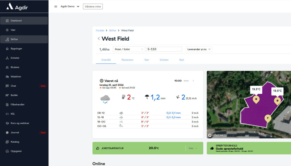 Agdir er eneste norske vinner av Gullakset i 2024. Screenshot av Agdir