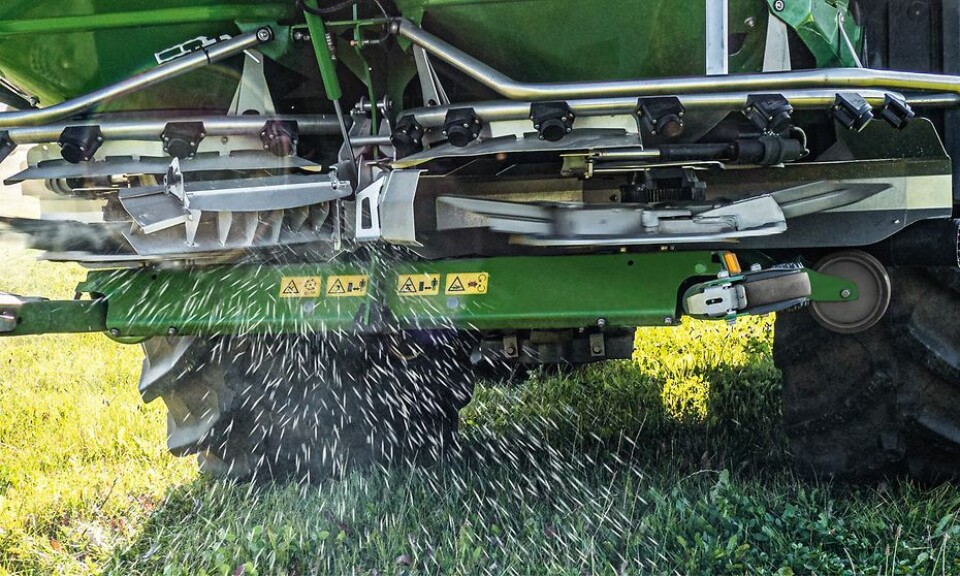 Sju offisielle nyheter innen gjødsel gjødselspreding