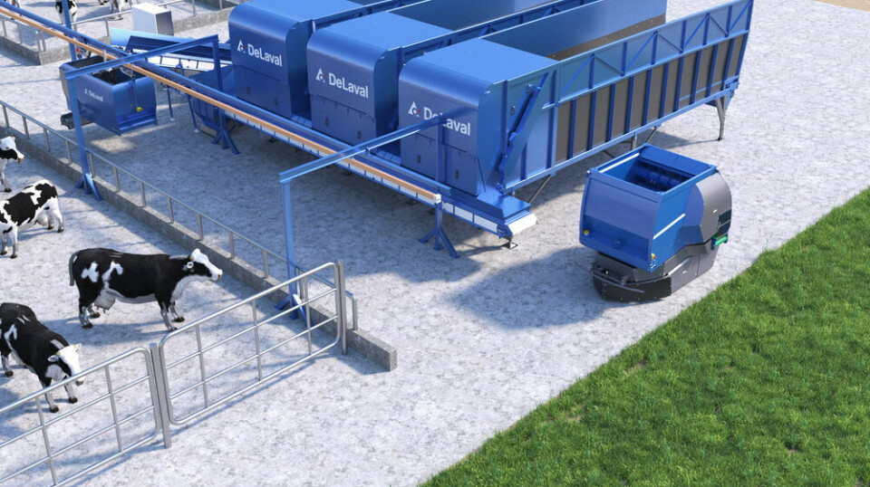Delaval OptiWagon fôringsvogn
