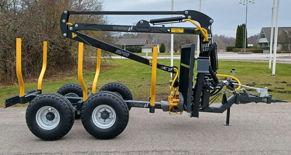 Vreten 550 tømmerhenger Tømmerhenger