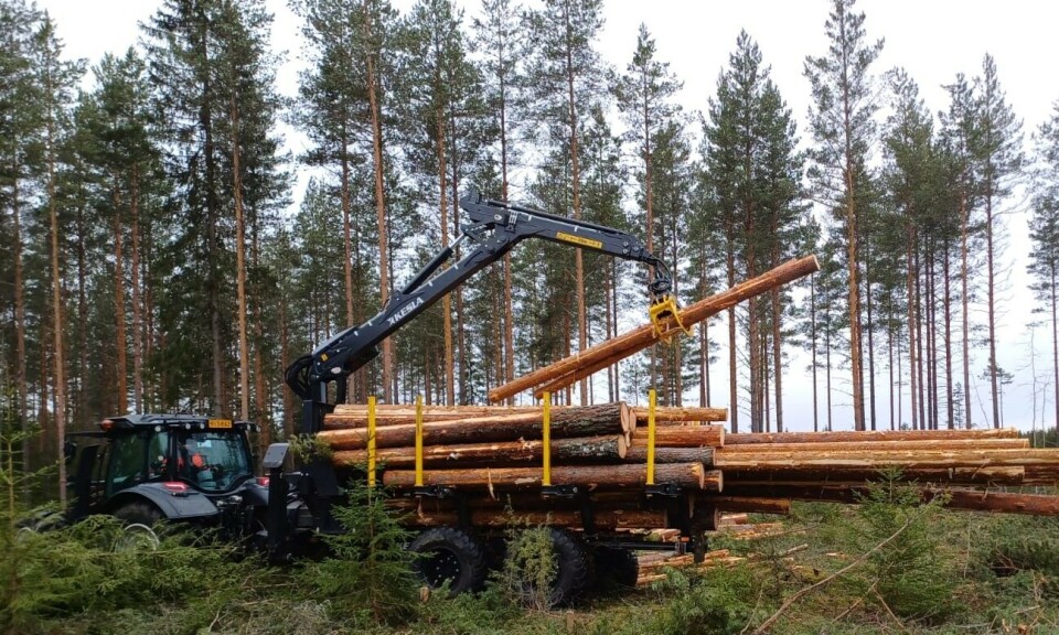 Kesla tømmerhenger tømmerhenger