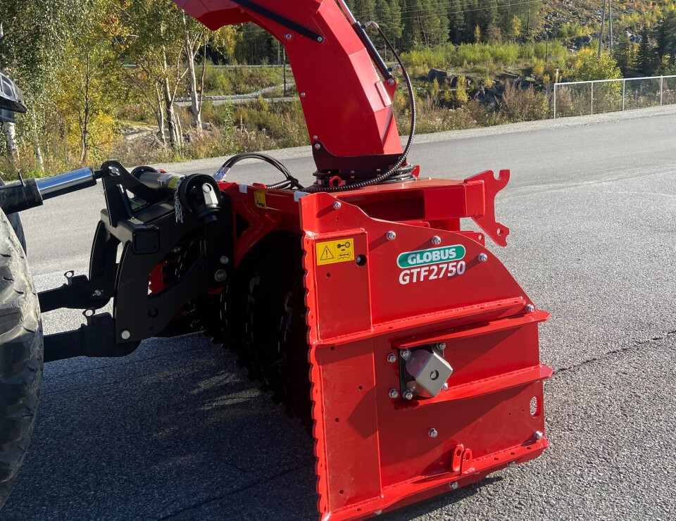 Offisielle Agroteknikk-nyheter for vintersesongen snøfreser