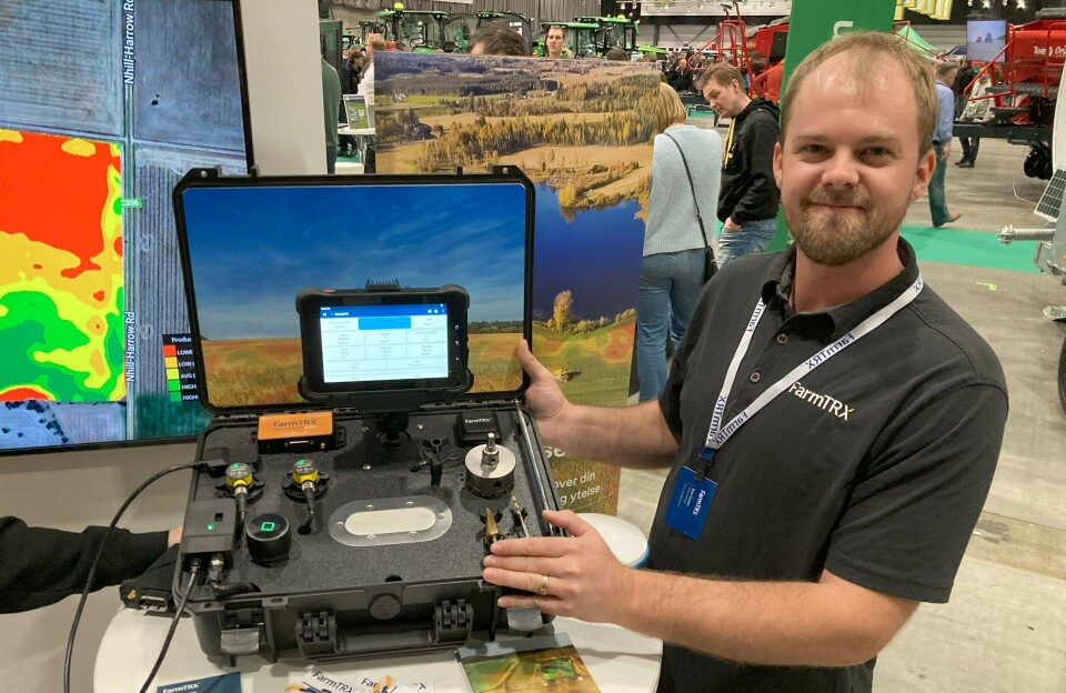 Nå kan den gamle treskeren få avlingsregistrering