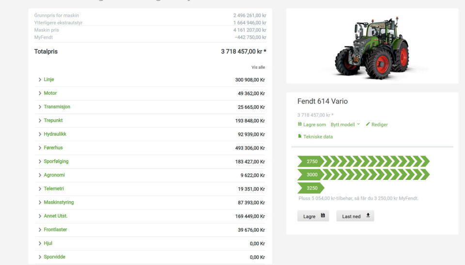 Traktoroversikten 2025:Skreddarsaum eller lagervare?
