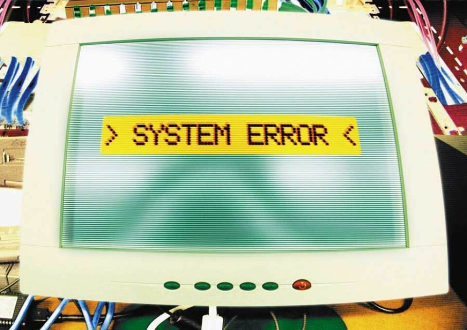 system error (colourbox.com)