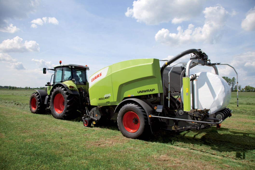 Claas Rollant 455 uniwrap Claas Rollant 455 uniwrap