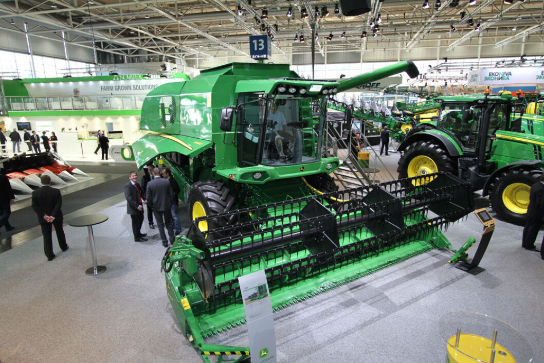 John Deere tresker Agritechnica John Deere tresker Agritechnica