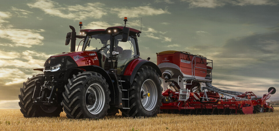 Case IH fornyer betjeninga i Optum-serien
