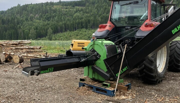 Effektiv vedmaskin nummer to