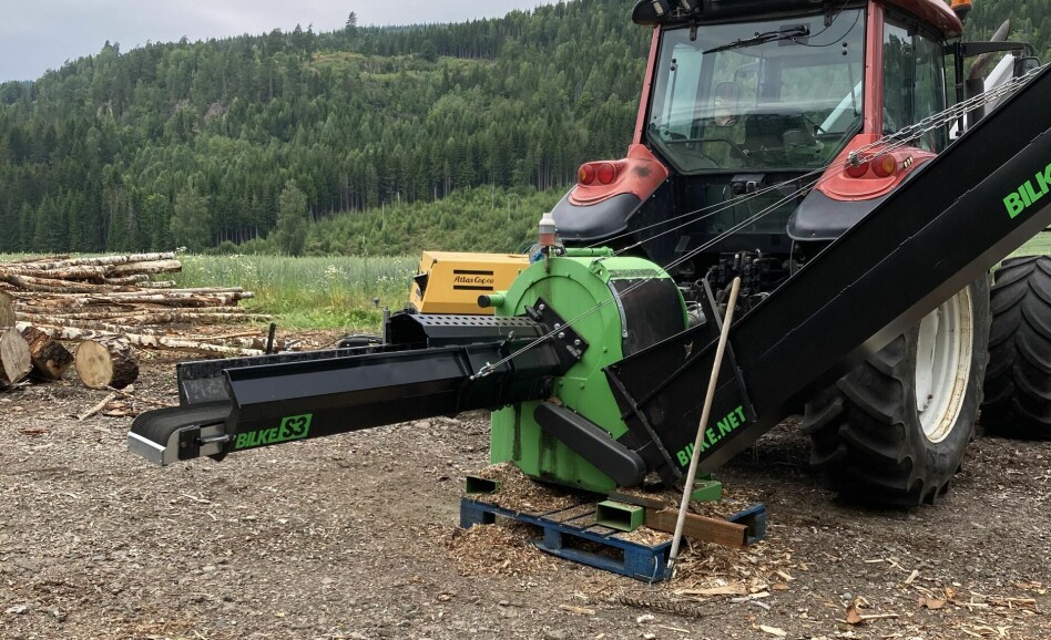 Effektiv vedmaskin nummer to