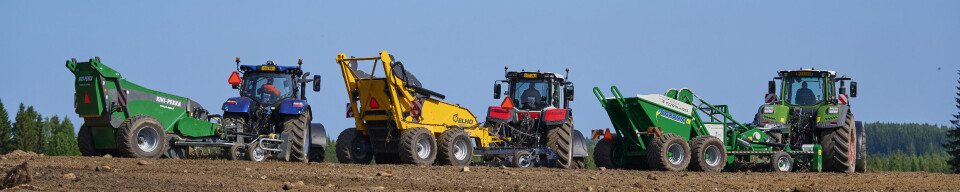 Slik er steinplukkerne i bruk