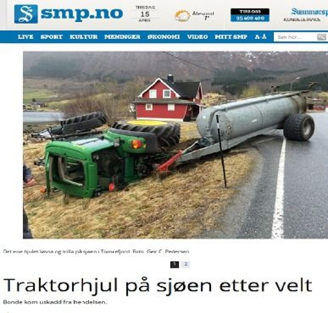 traktorhjul på sjøen faksimile smp14 traktorhjul på sjøen faksimile smp14