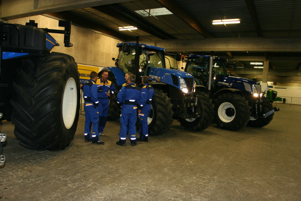 Traktorer på Agromek 2012