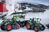 Fendt 620 og Fendt 724 i lastearbeid og transport.