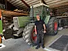 Hans Ole Nafstad med sin Fendt Favorit 615 LSA Turbomatik E