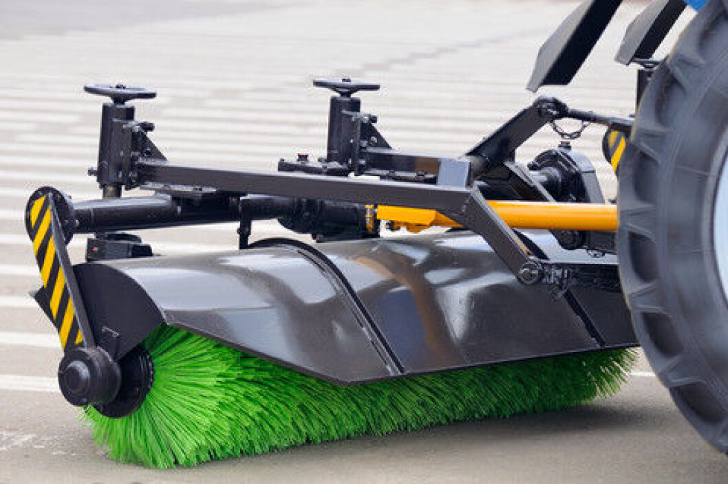 traktor med feieaggregat traktor med feieaggregat