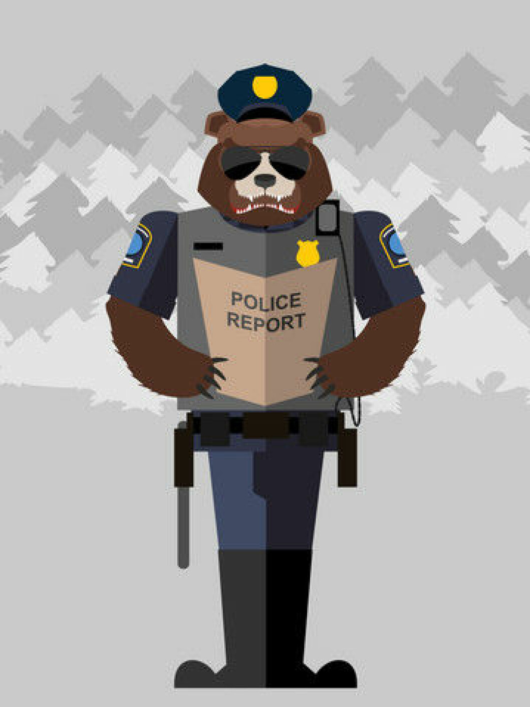 Bjørn som skogpoliti