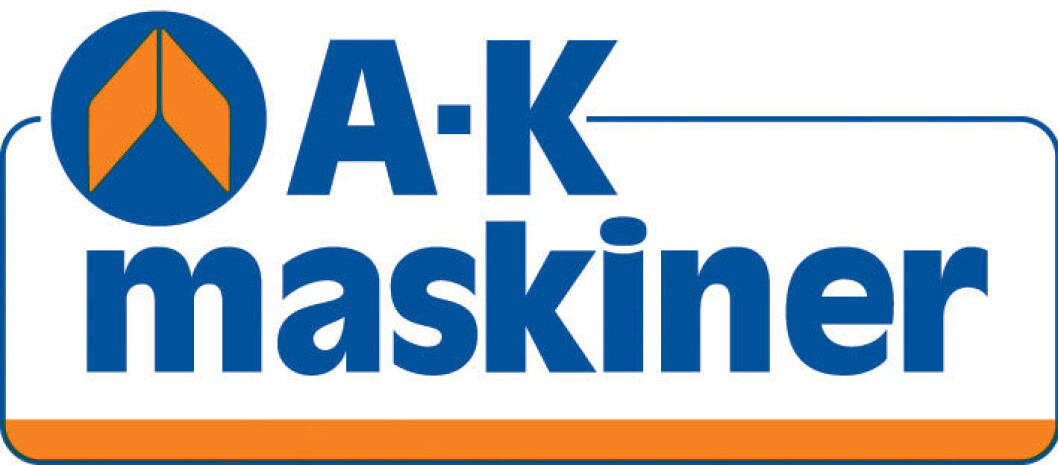 A-K maskiner logo A-K maskiner logo