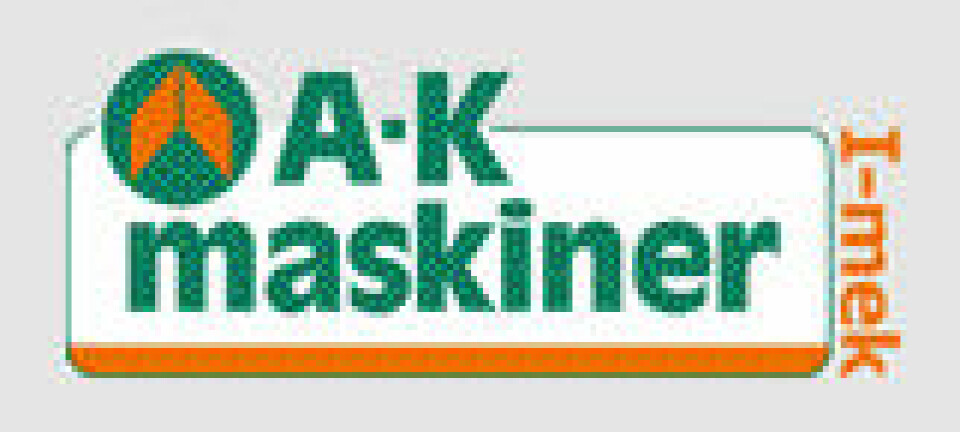 Logoen til A-K maskiner I-mek.