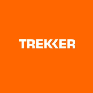 En oransje firkant med ordet 'Trekker' midt i