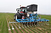 Traktor med ElectroWeeder