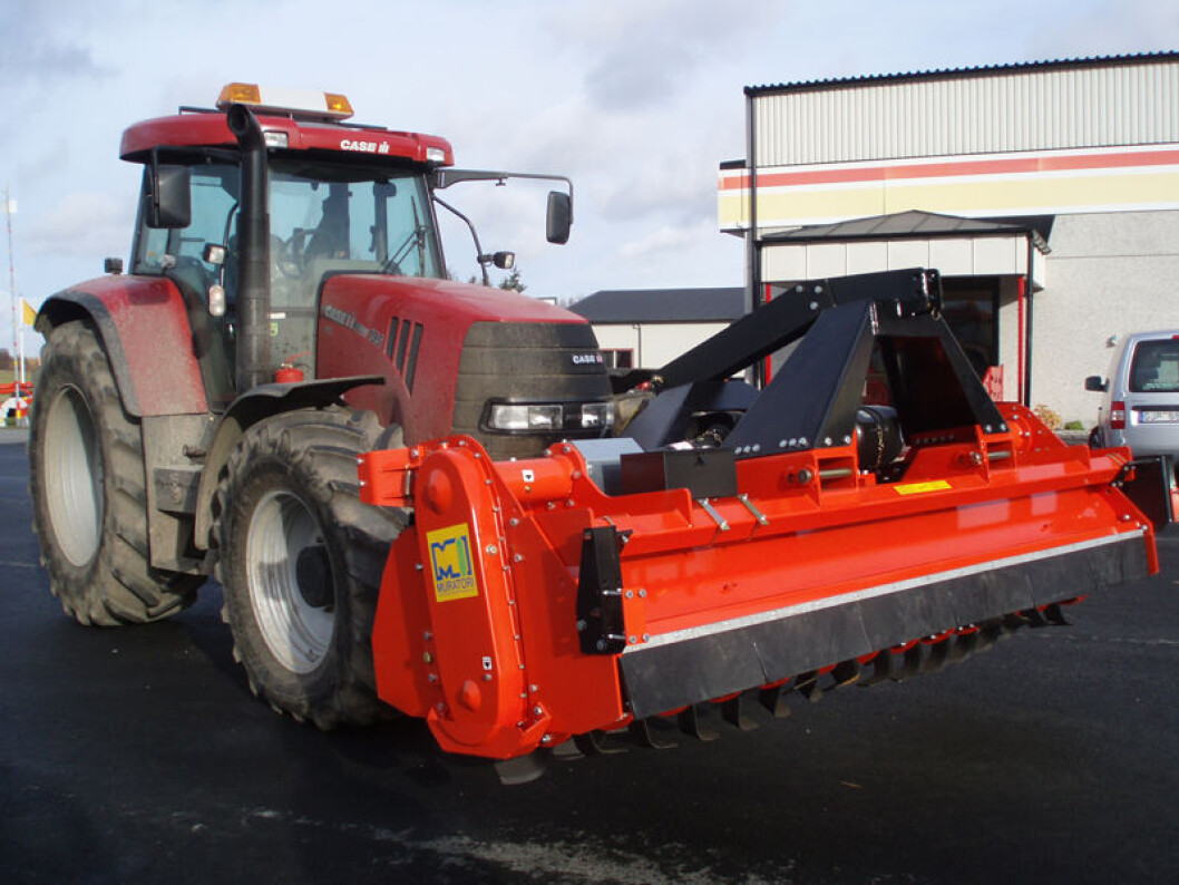 Muratori steinstrenglegger frontmontert Muratori steinstrenglegger frontmontert