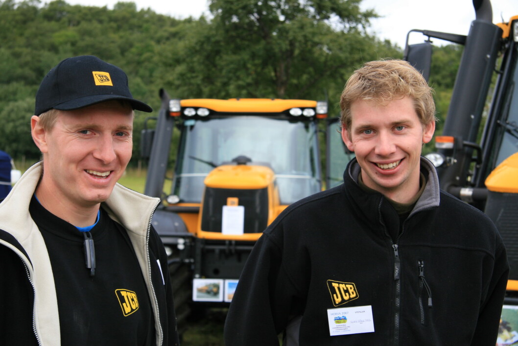 JCB Fasttrac Hans Anton Mørk og Svenn Håkon Haug JCB Fasttrac Hans Anton Mørk og Svenn Håkon Haug