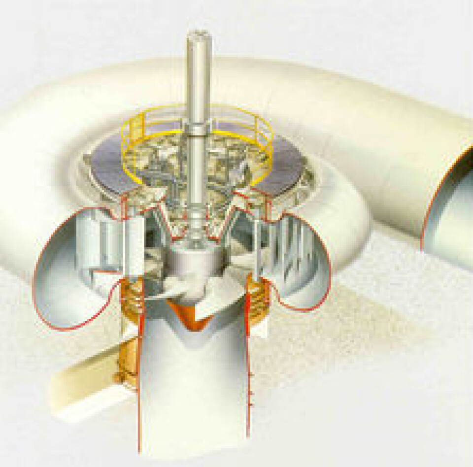 Turbinen - hjertet i småkraftverket