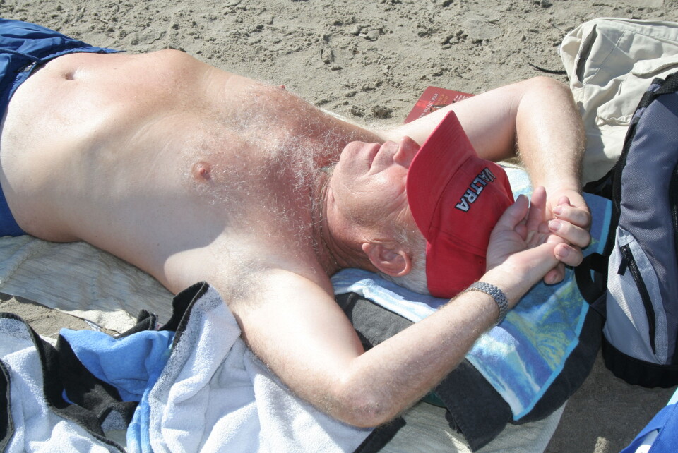 Mann i bar overkropp 2