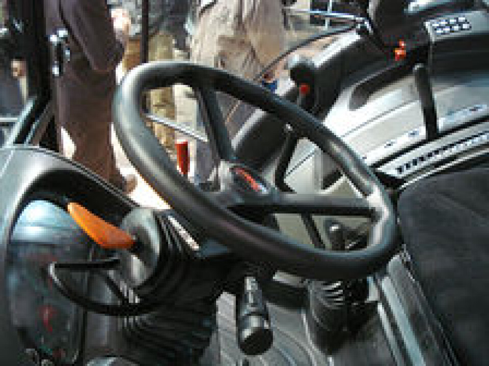 Zetor med kløtsjfritt vendegir