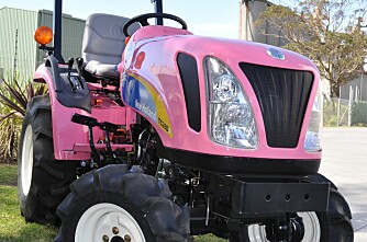 Rosa traktorer mot brystkreft