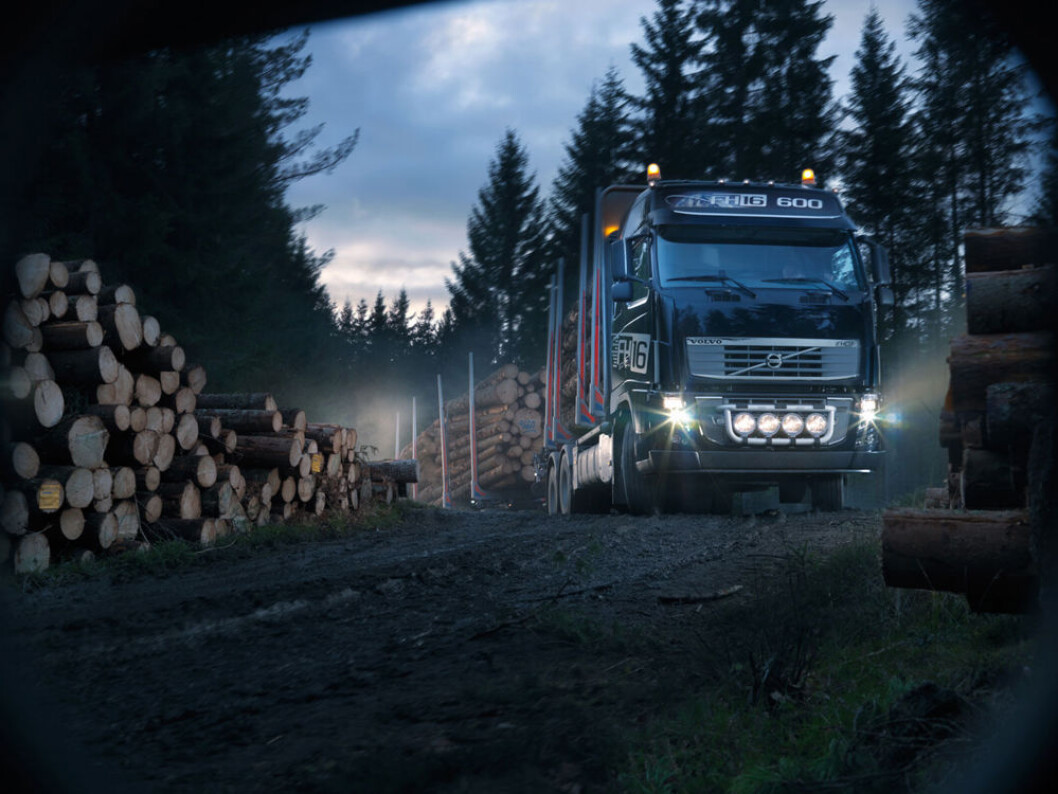Volvo FH16-600 tømmerbil Volvo FH16-600 tømmerbil