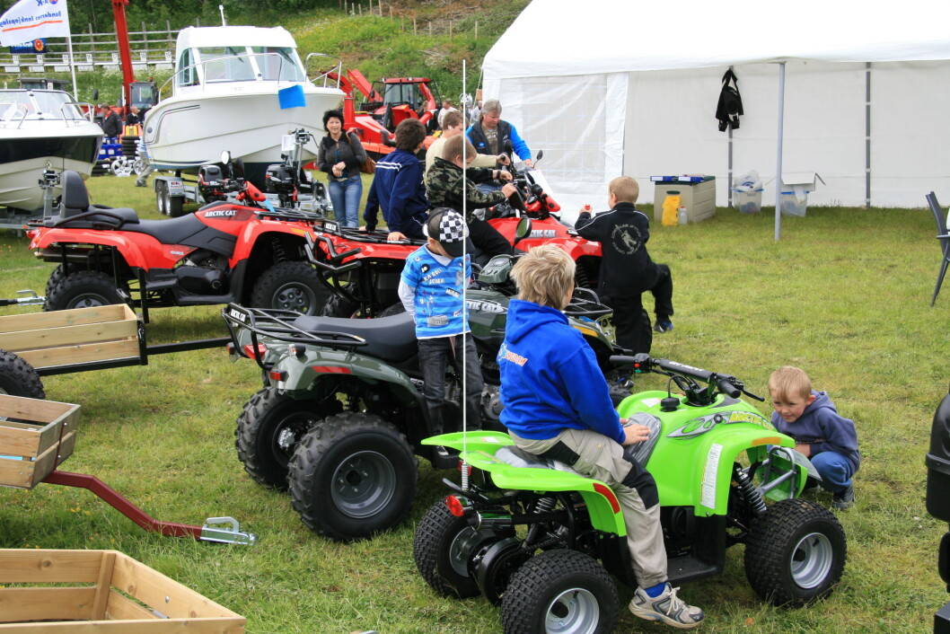 Balsfjord 07 Unger og ATV Balsfjord 07 Unger og ATV