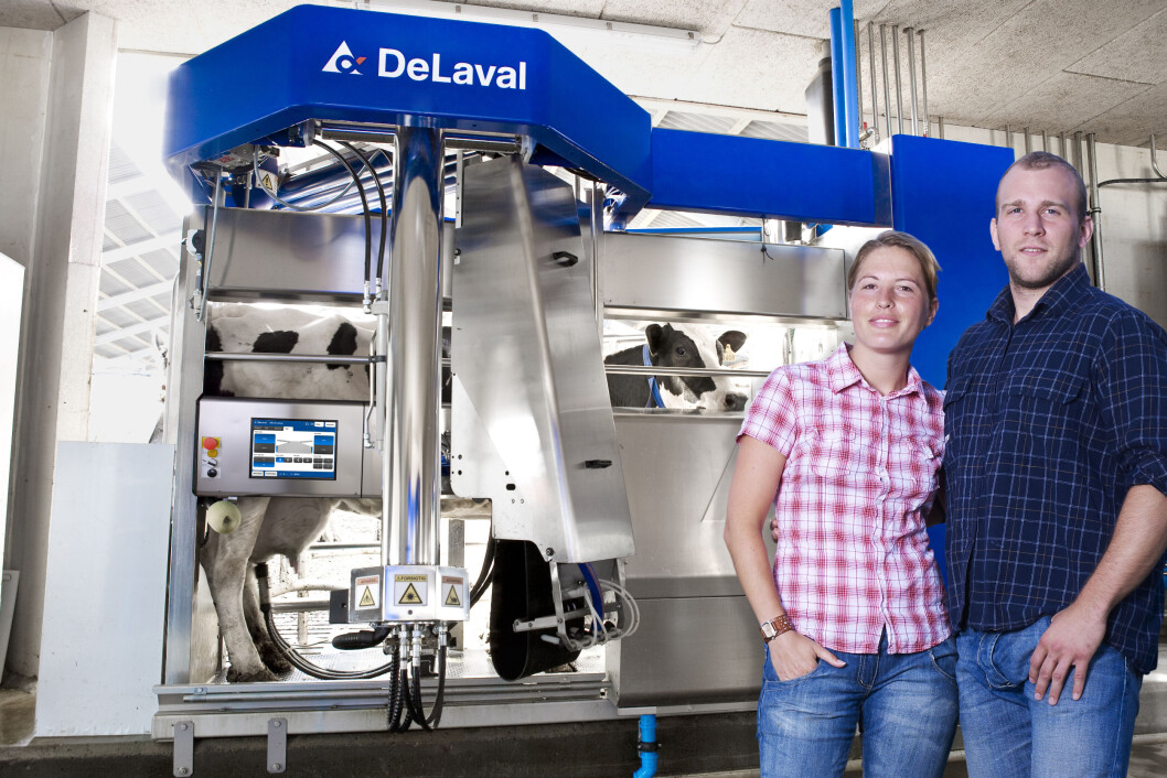 Delaval+mjølkerobot+2010-modell Delaval+mjølkerobot+2010-modell