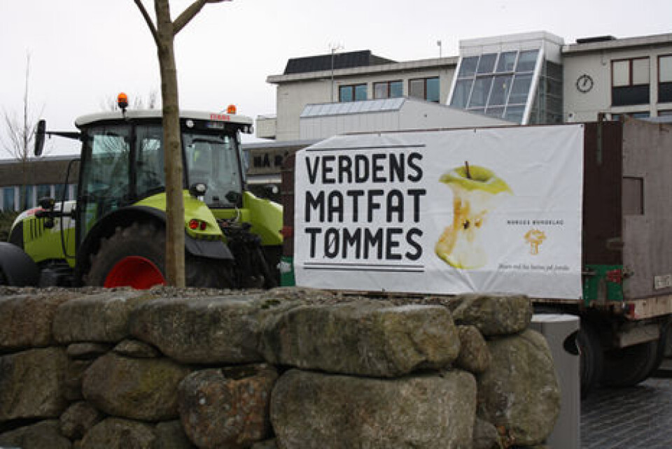 Næringslivet støttar bøndene!