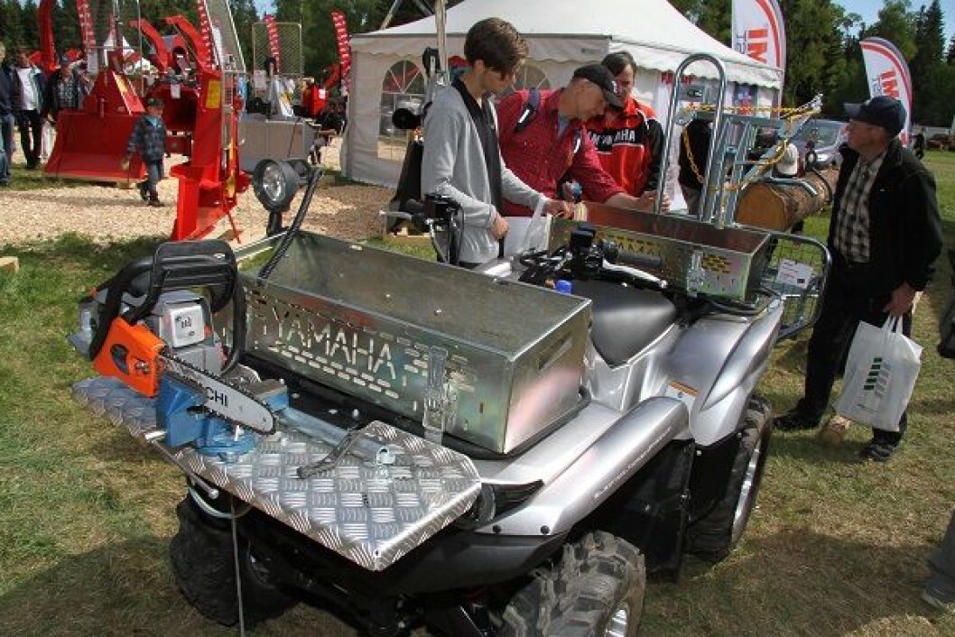 Yamaha ATV skog_1 Yamaha ATV skog_1