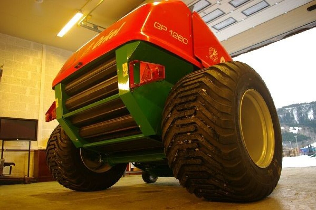 Orkel GP 1260 store hjul 1 Orkel GP 1260 store hjul 1