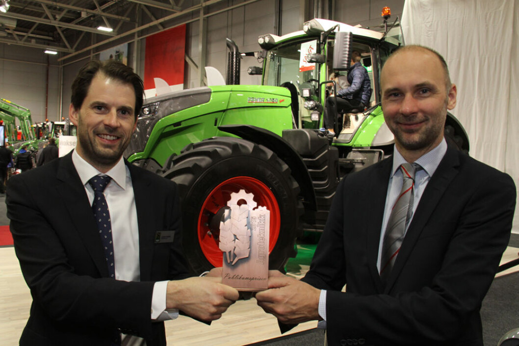 Eikmaskin Fendt 1000 Publikumsprisen Eikmaskin Fendt 1000 Publikumsprisen