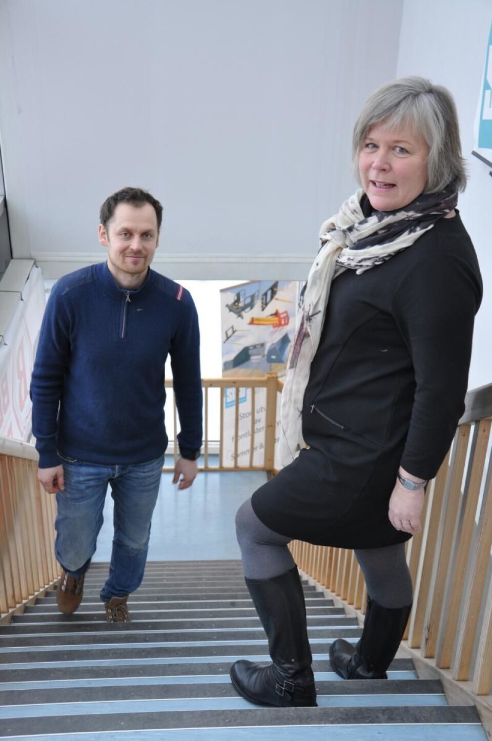 Kenneth Rønnestad og Jørgen Thingelstad (ikke avbildet) er på vei opp i Sisu når Birgitte Hegna nå selger seg ut.