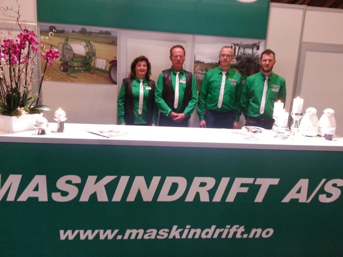 Maskindrift AS, ved Mona og Helge Klemetsen, Bent Gulbrandsen og Tom Arvid Nævisdal, har stor suksess og ingen planer om å gi fra seg McHale. Maskindrift AS, ved Mona og Helge Klemetsen, Bent Gulbrandsen og Tom Arvid Nævisdal, har stor suksess og ingen planer om å gi fra seg McHale.