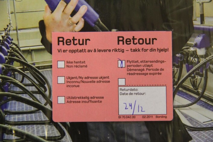 Posten gir deg to måneder amensti til å gi beskjed om adresseendring. Deretter er det slutt! Posten gir deg to måneder amensti til å gi beskjed om adresseendring. Deretter er det slutt!