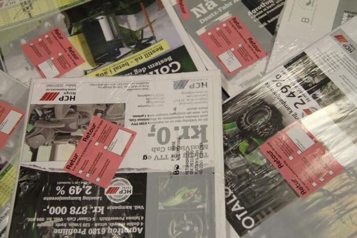 Hver måned sender Posten mange blader i retur fordi adresser ikke er oppdatert. Hver måned sender Posten mange blader i retur fordi adresser ikke er oppdatert.