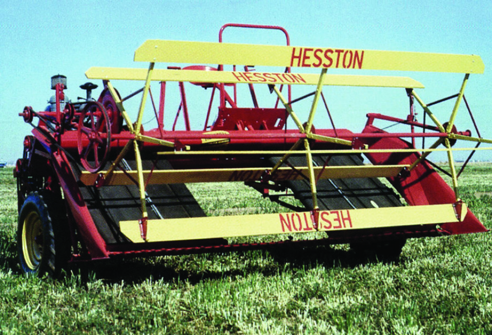 Hesstons første windrower, HS100