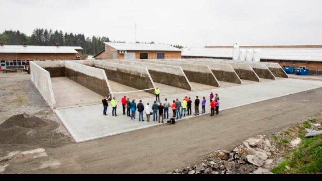 Åpningen av de nye plansiloene ved Senter for Husdyrforsøk, NMBU. Foto: Håkon Sparre Åpningen av de nye plansiloene ved Senter for Husdyrforsøk, NMBU. Foto: Håkon Sparre