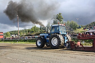 Klart til Norgescup i traktorpulling