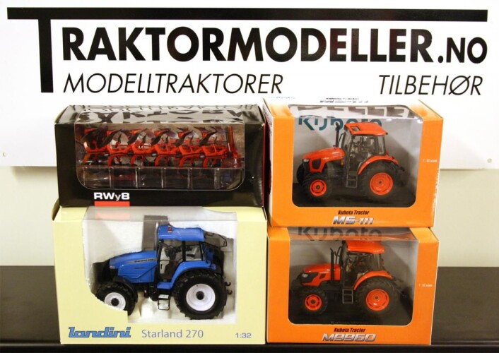 Premie 1. desember: Fire sjeldne 1:32-modellar frå Traktormodeller.no. Premie 1. desember: Fire sjeldne 1:32-modellar frå Traktormodeller.no. 