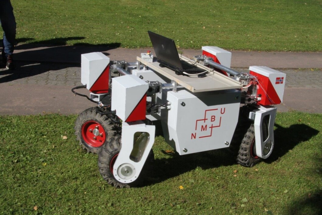 Landbruksroboten Thorvald er en av pionerene. Landbruksroboten Thorvald er en av pionerene.